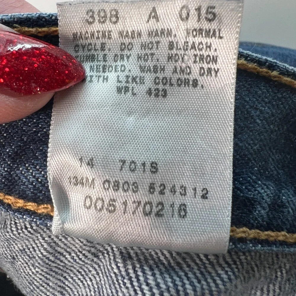 Levis 517 Men's Jeans 40x30 Boot Cut Denim Blue Cotton Boot Cut Actual W39 L30‎